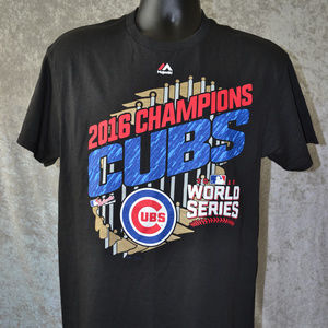 MLB CHICAGO CUBS 2016 WORLD SERIES CHAMPIONS